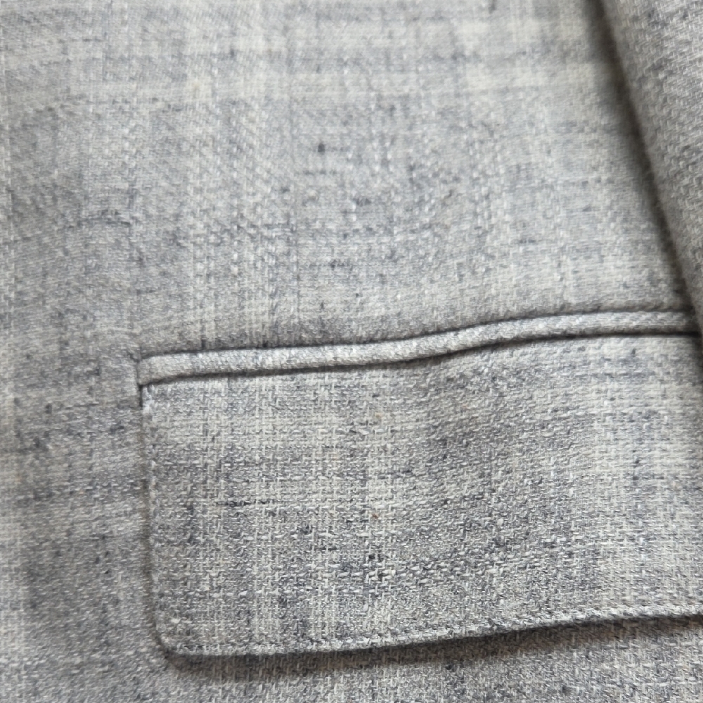 Men's Gray Blazer - Picture 3 of 7